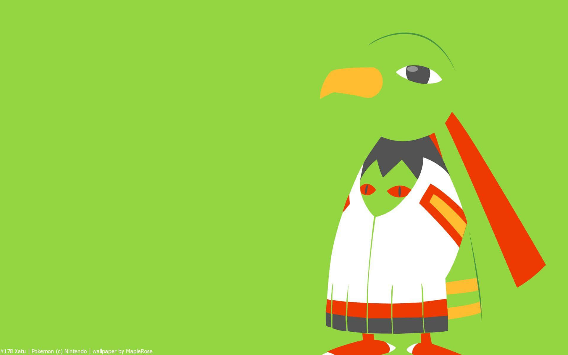 Xatu Without Outlines Wallpaper