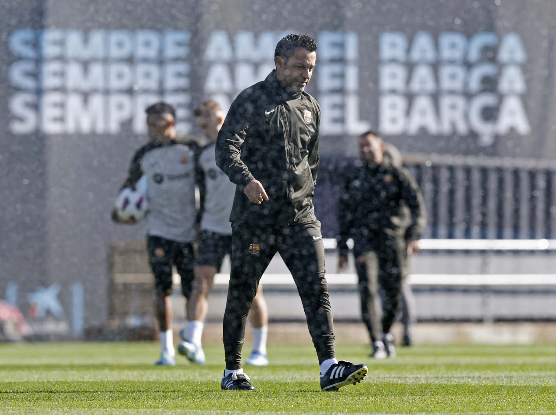 Xavi Hernandez Barcelona Training Session.jpg Wallpaper