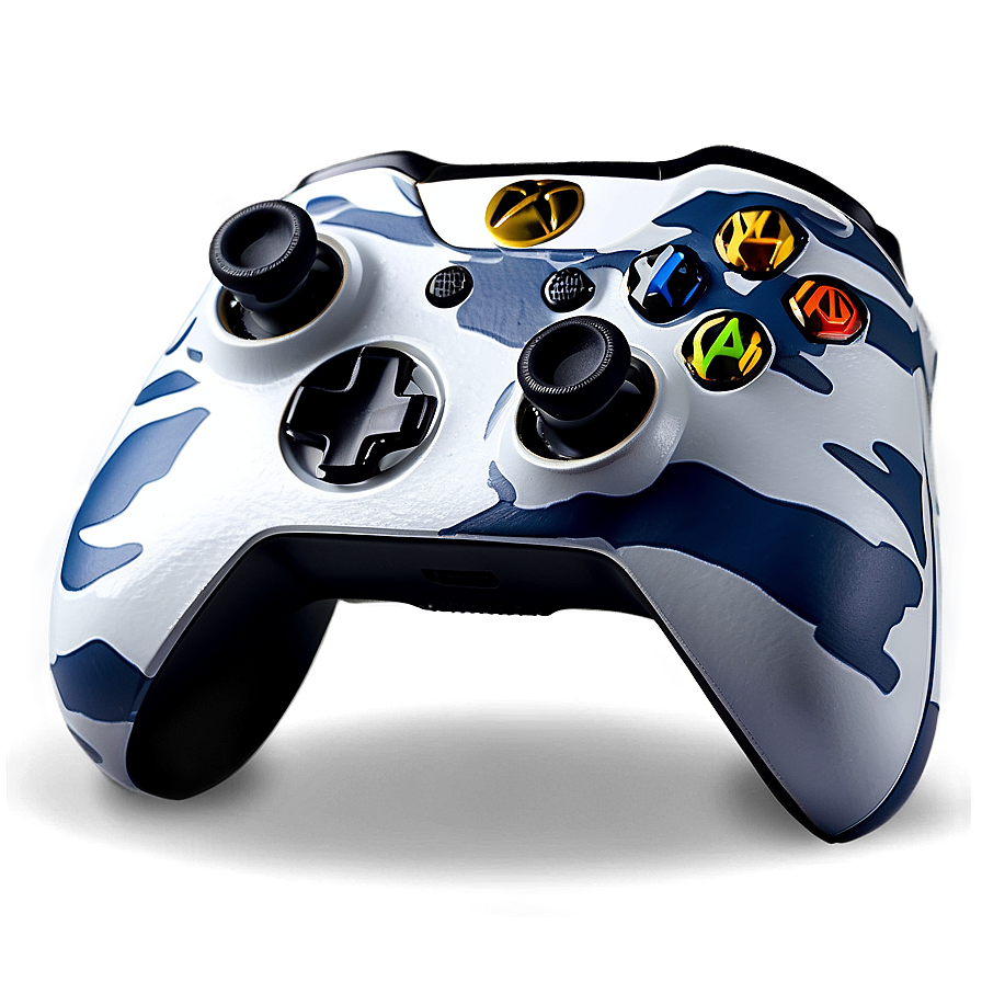 Xbox Controller Arctic Camo Png Fle PNG