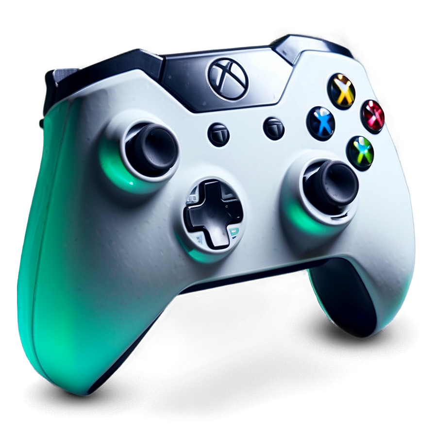 Xbox Controller Cyberpunk Edition Png 05252024 PNG