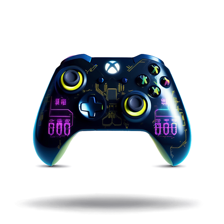 Xbox Controller Cyberpunk Edition Png Uhy PNG