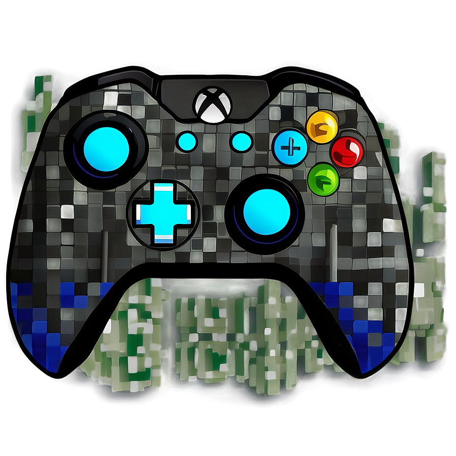 Xbox Controller Minecraft Creeper Png 05252024 PNG
