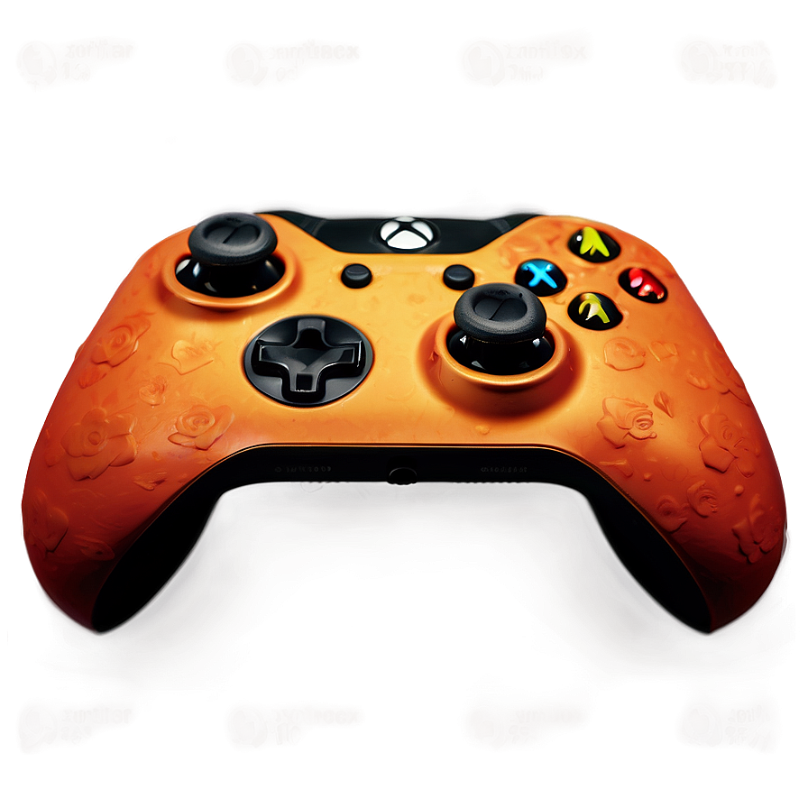 Xbox Controller Sunset Orange Png Nib PNG