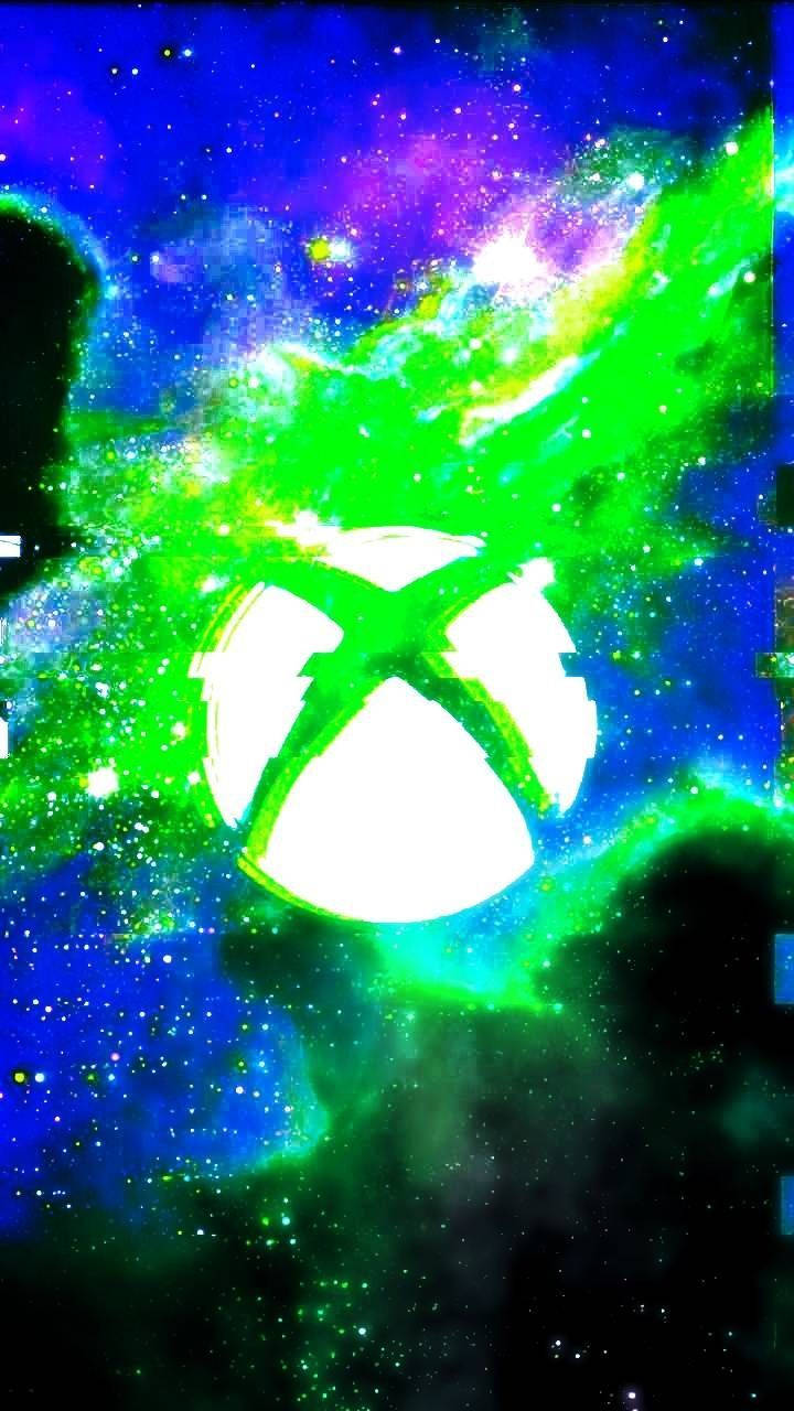 Xbox Logo Galaxy Painting