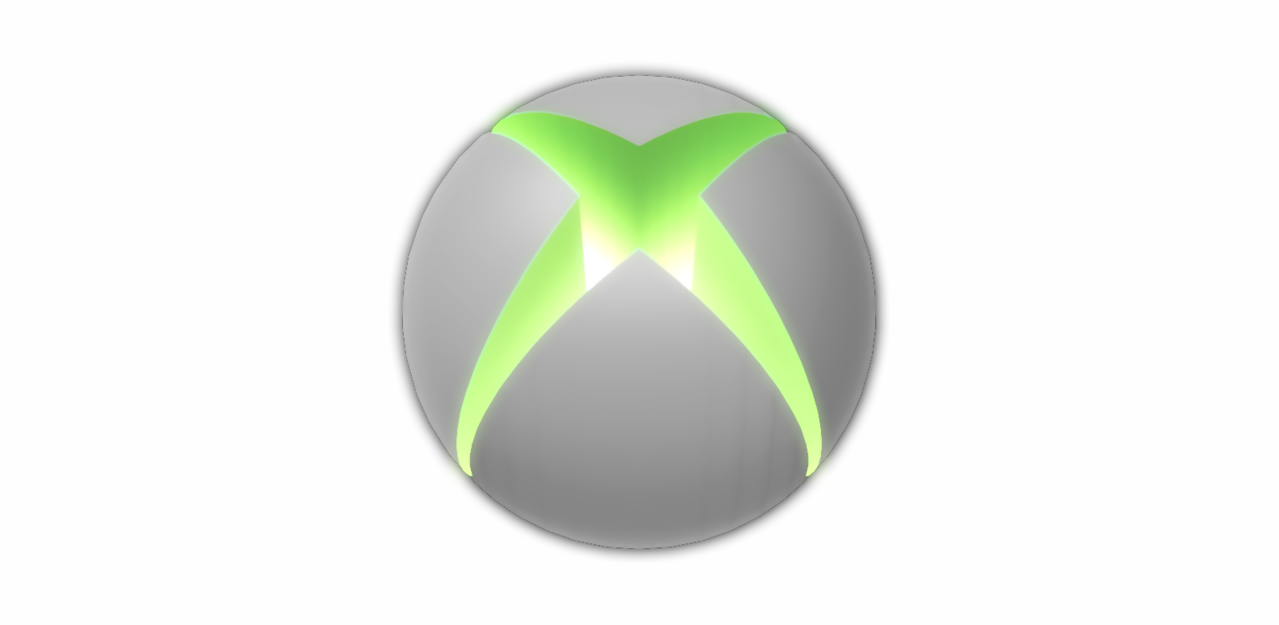 Xbox Logo Illuminated PNG