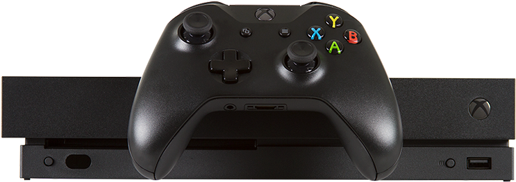 Xbox One Consoleand Controller PNG