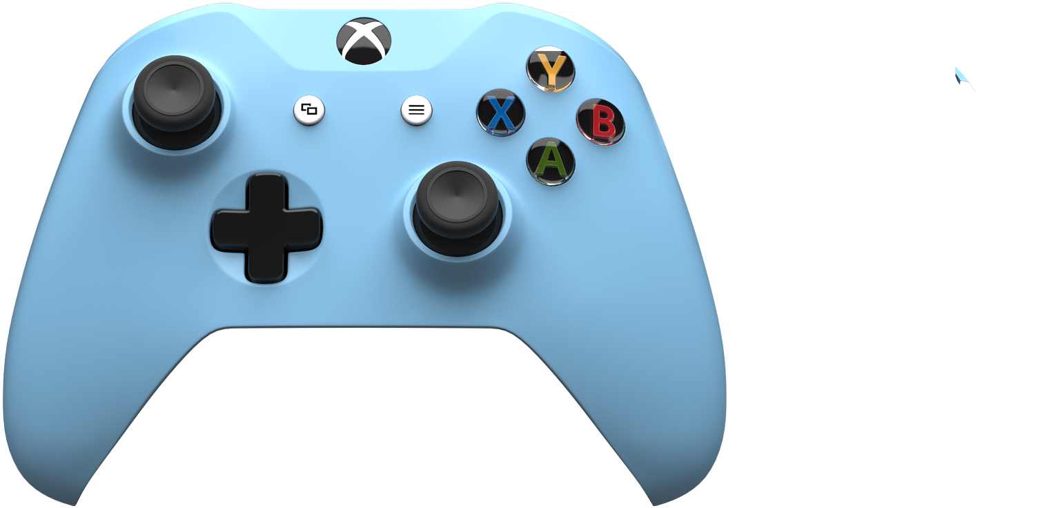 Xbox One Controller Png - Xbox Controller Transparent Background, Png Download SVG