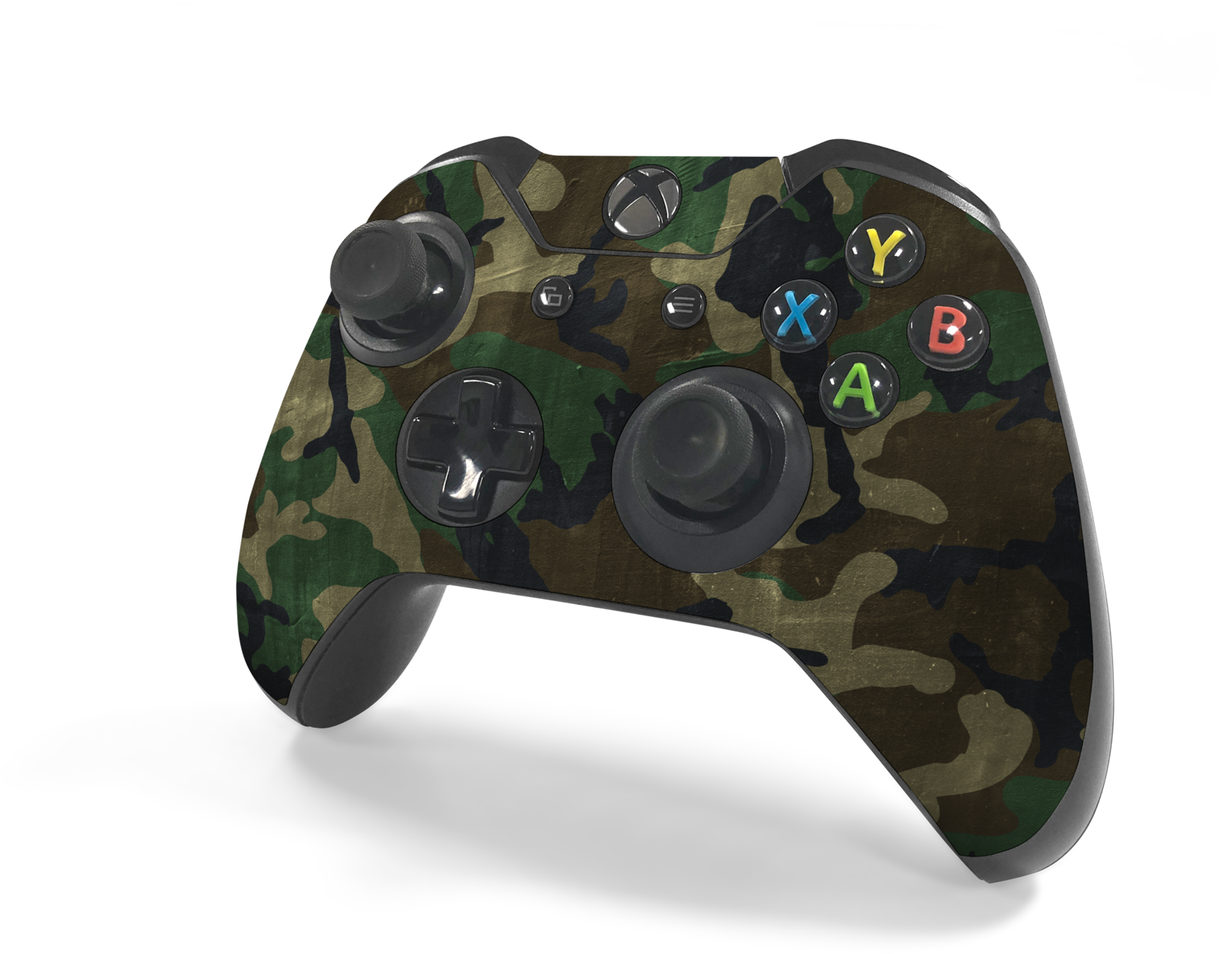 Xbox One Controller Woodland Camo Decal Kit'class='lazyload - Game Controller, Hd Png Download SVG