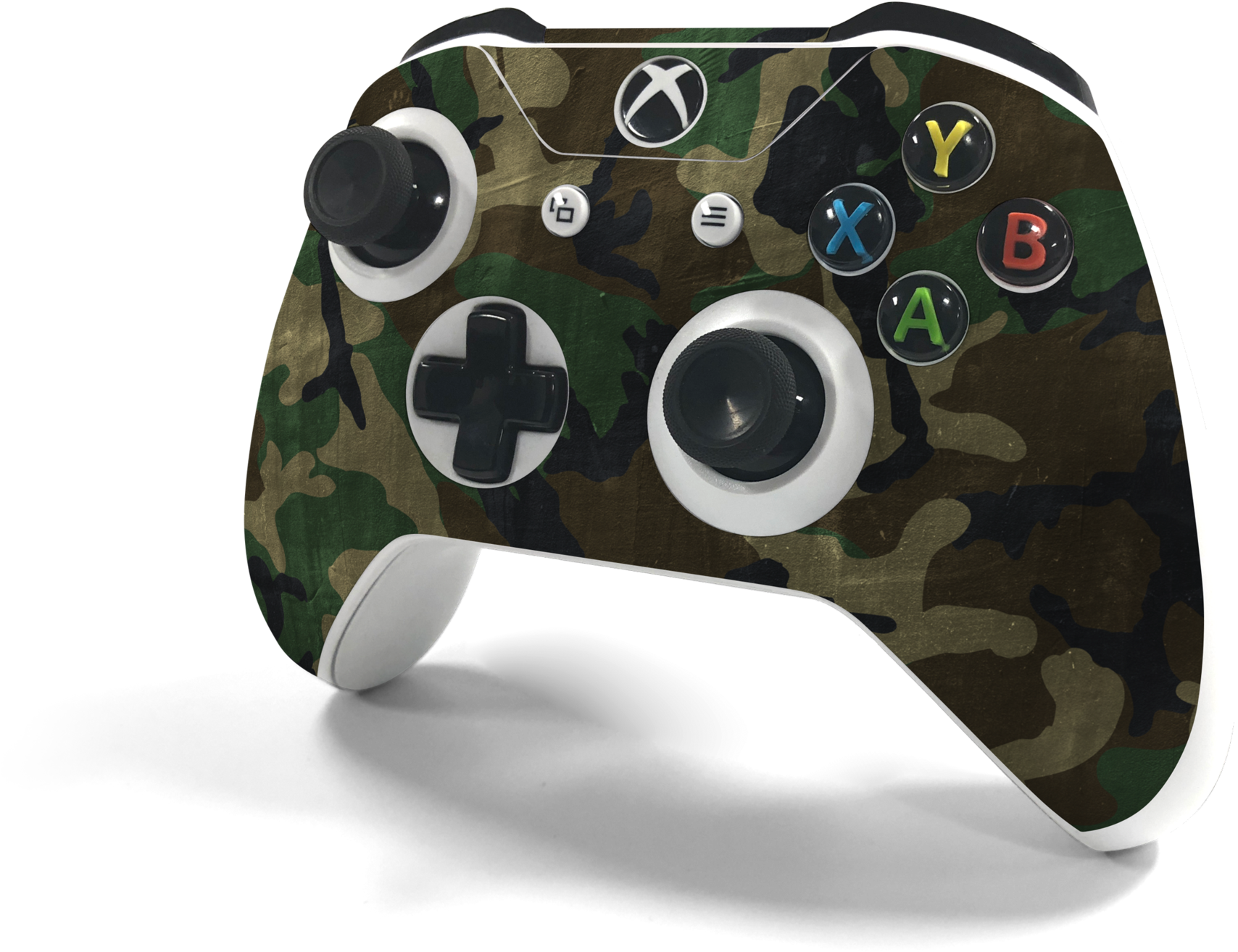 Xbox One S Controller Woodland Camo Decal Kit'class='lazyload - New Xbox One Controller Camo, Hd Png Download SVG