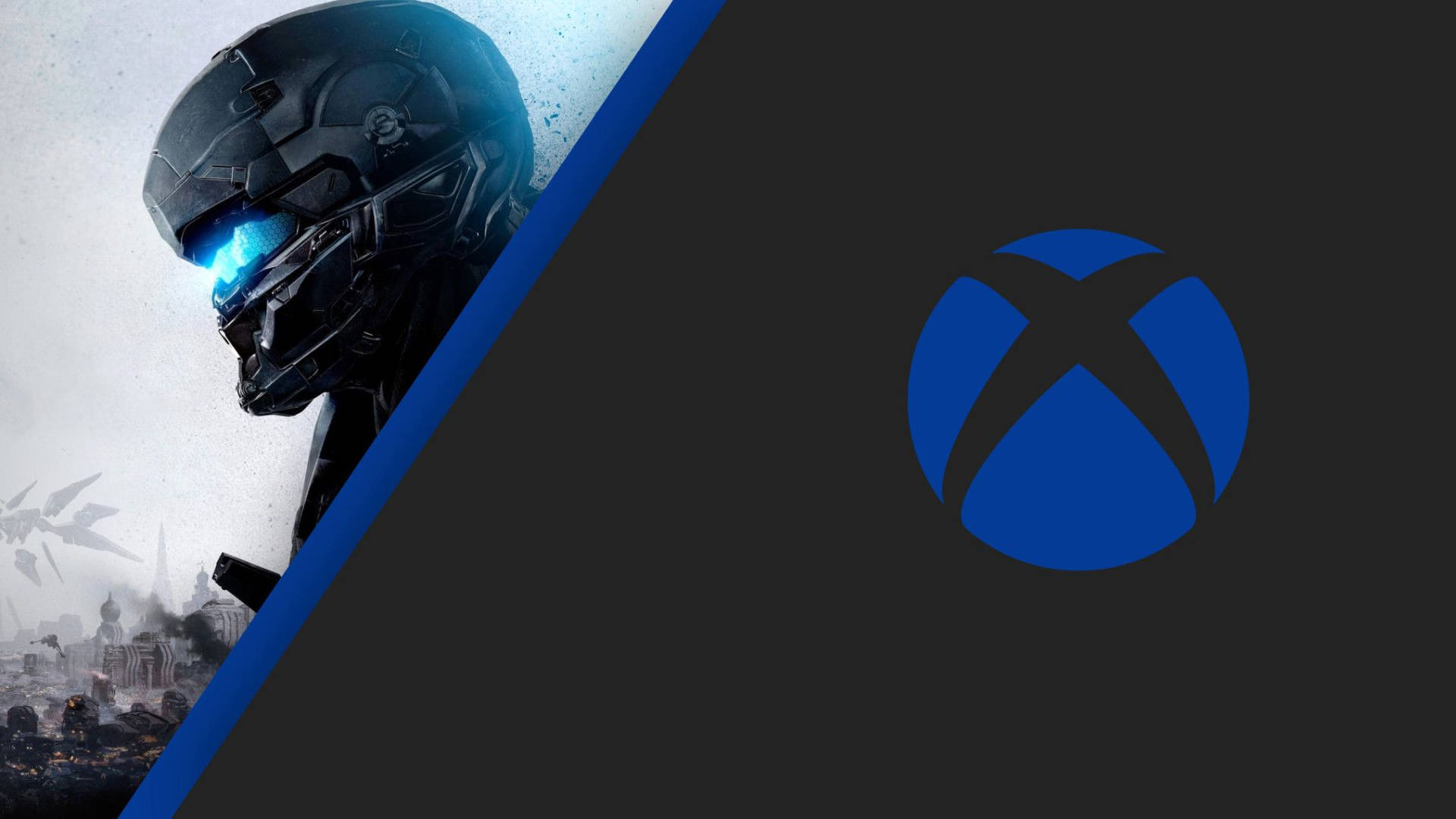 Xbox One X Halo 5 Guardians Limited Edition Vægtapet Wallpaper