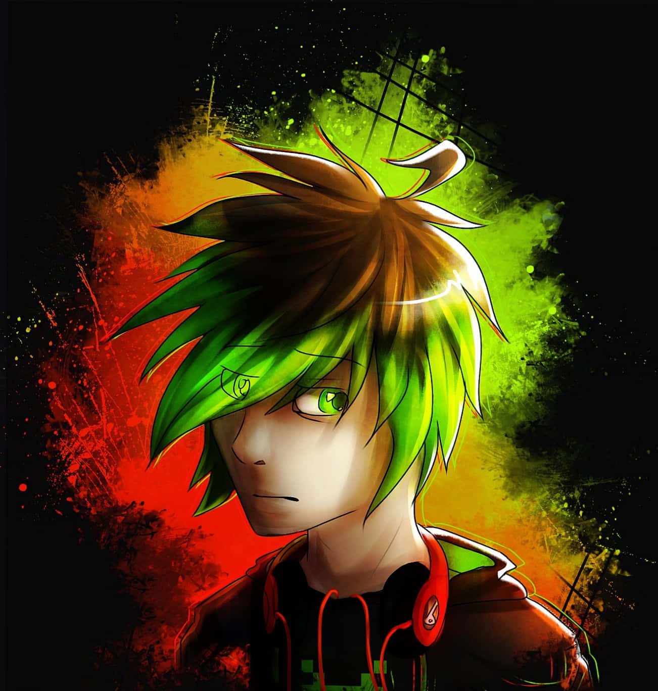 Anime Dreng Xbox Profil Billede.