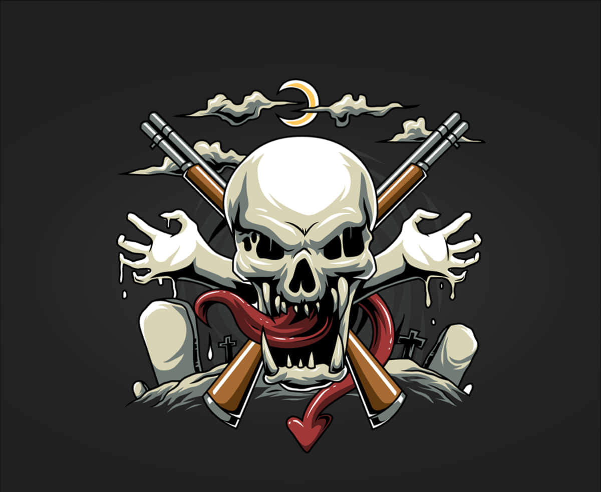Skull Face Horror Xbox Profile Picture