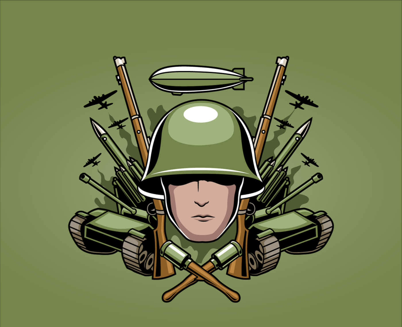 War Digital Art Xbox Profile Picture
