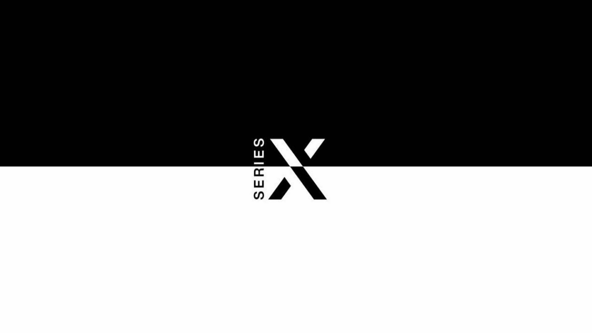 Xbox Series X Black And White Wallpaper