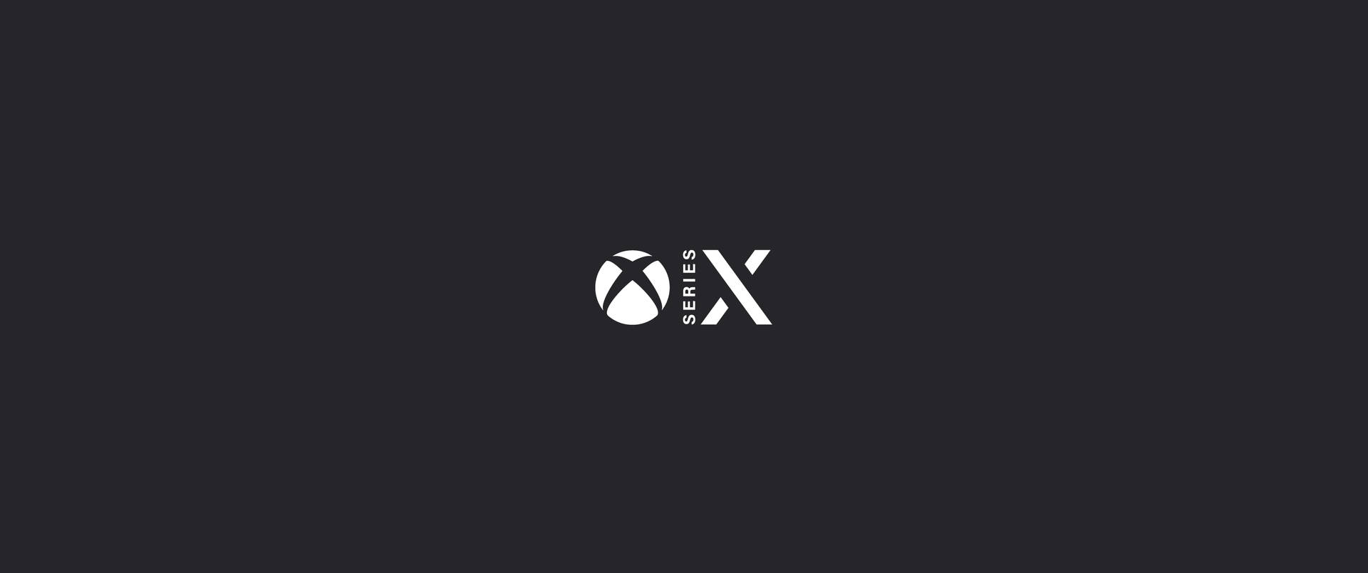 Xboxseries X Minimalistisches Dunkelgrau Wallpaper