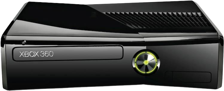 Xbox360 Console Black PNG