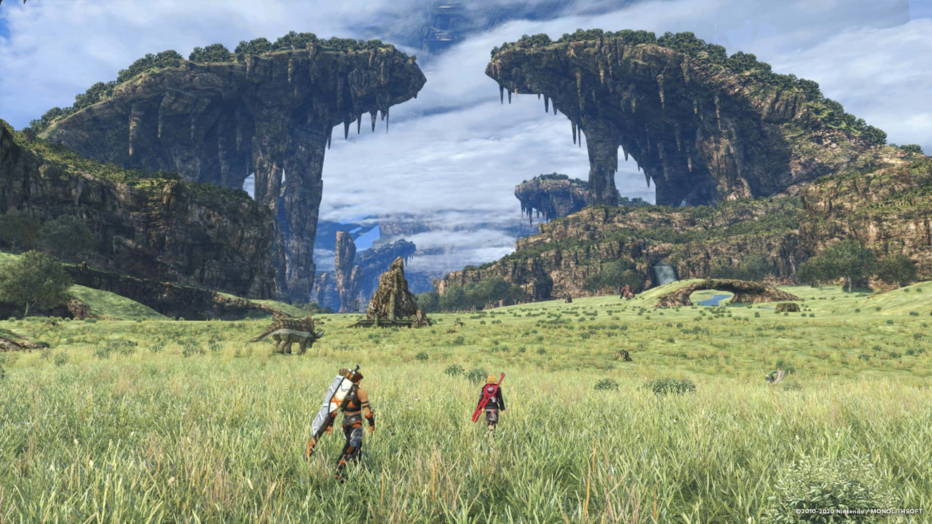 "Unlock the world of Xenoblade with a journey into a gorgeous fantasy universe" Wallpaper
