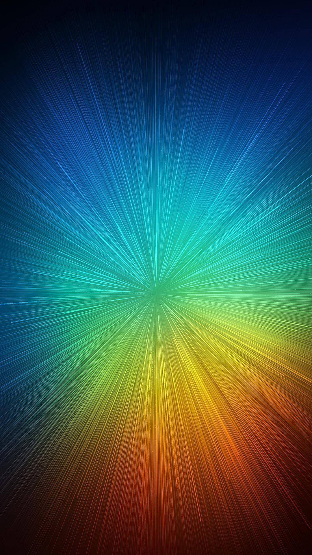 Xiaomi Colorful Lines Tapet: Lever et liv i farve med dette mønsterfyldte Xiaomi Colorful Lines tapet. Wallpaper