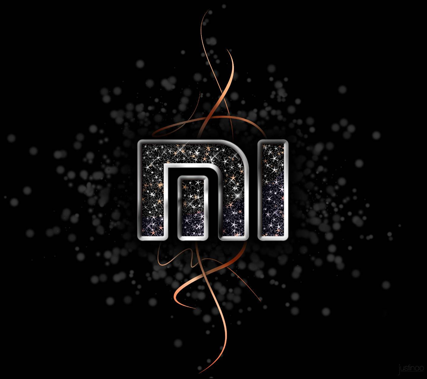 Xiaomi Dark Logo With Music Note