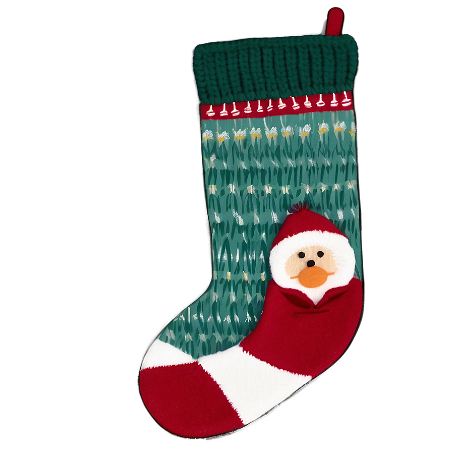 Xmas Knit Stocking Patterns Png Lry85 PNG