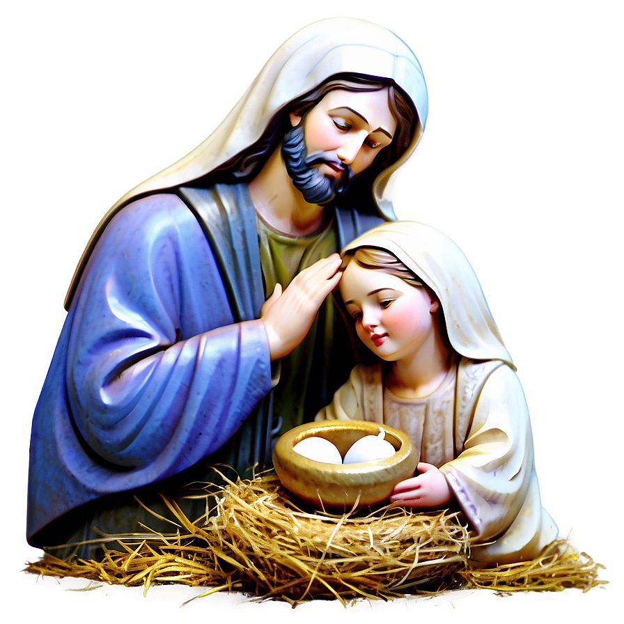 Xmas Nativity Scene Png Bnr5 PNG