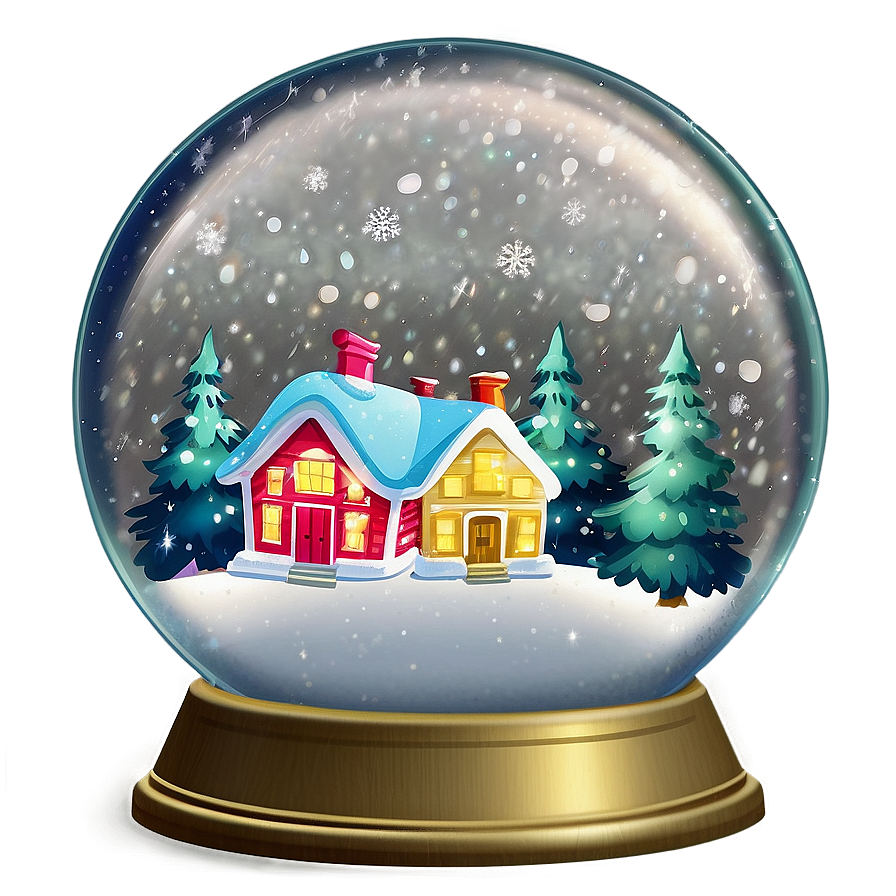 Xmas Snow Globe Collection Png Asy30 PNG