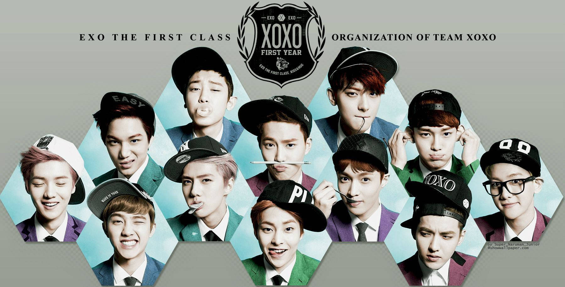 Download Xoxo Exo Desktop Wallpaper 