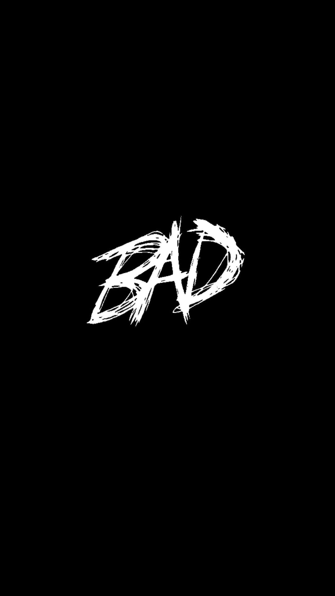 XXXTentacion Bad Scratchy Text Wallpaper