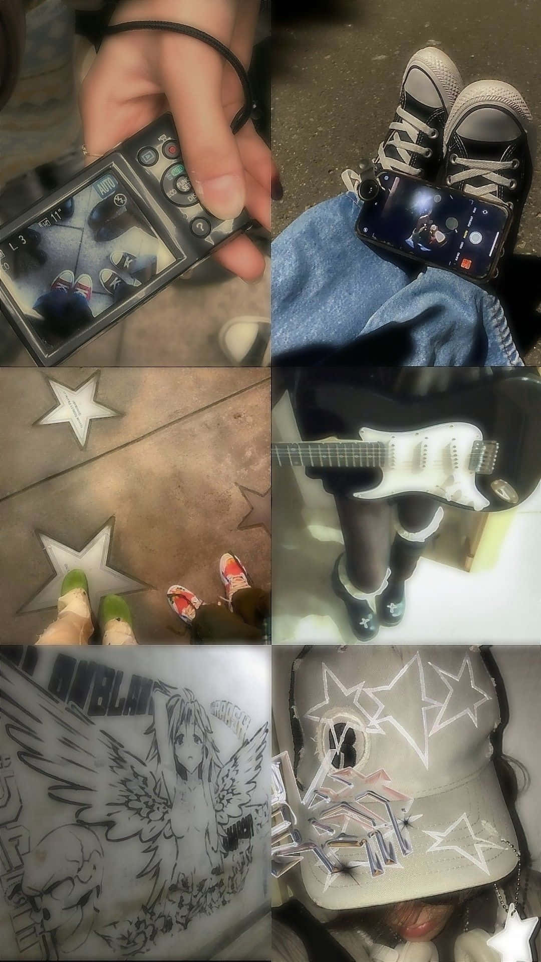 Y2 K Grunge Aesthetic Collage.jpg Wallpaper