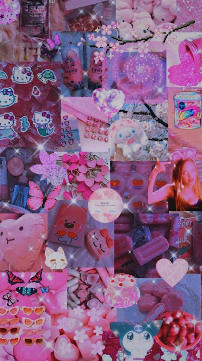 Y2 K Grunge Aesthetic Collage.jpg Wallpaper