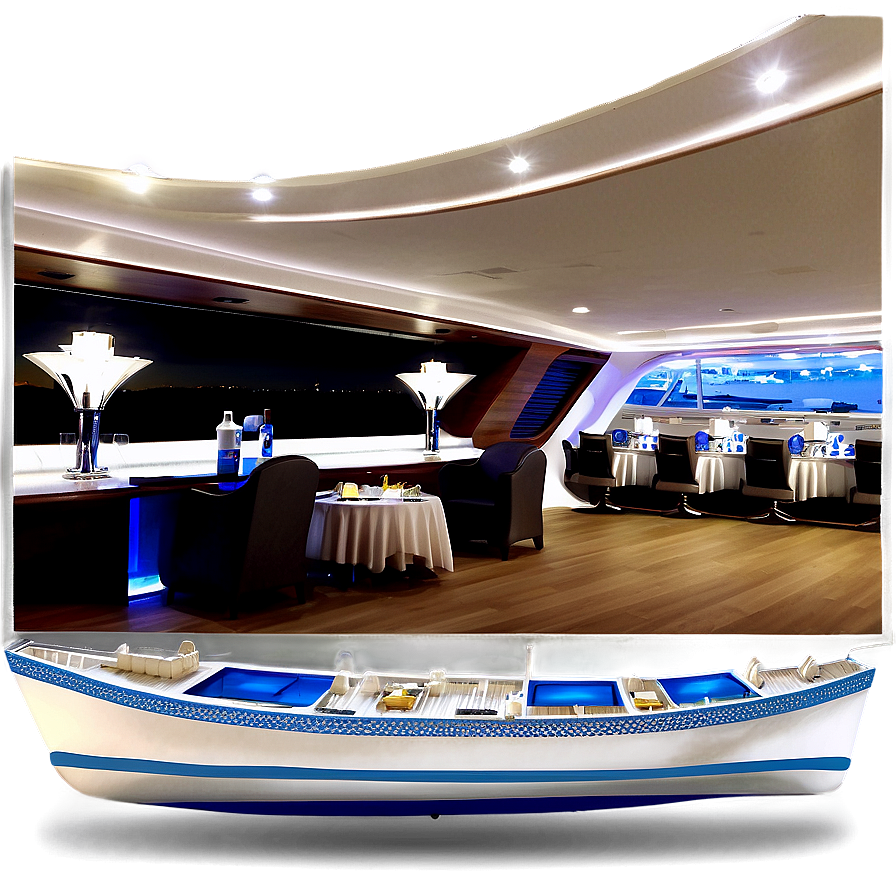 Yacht Corporate Event Setup Png 05242024 PNG