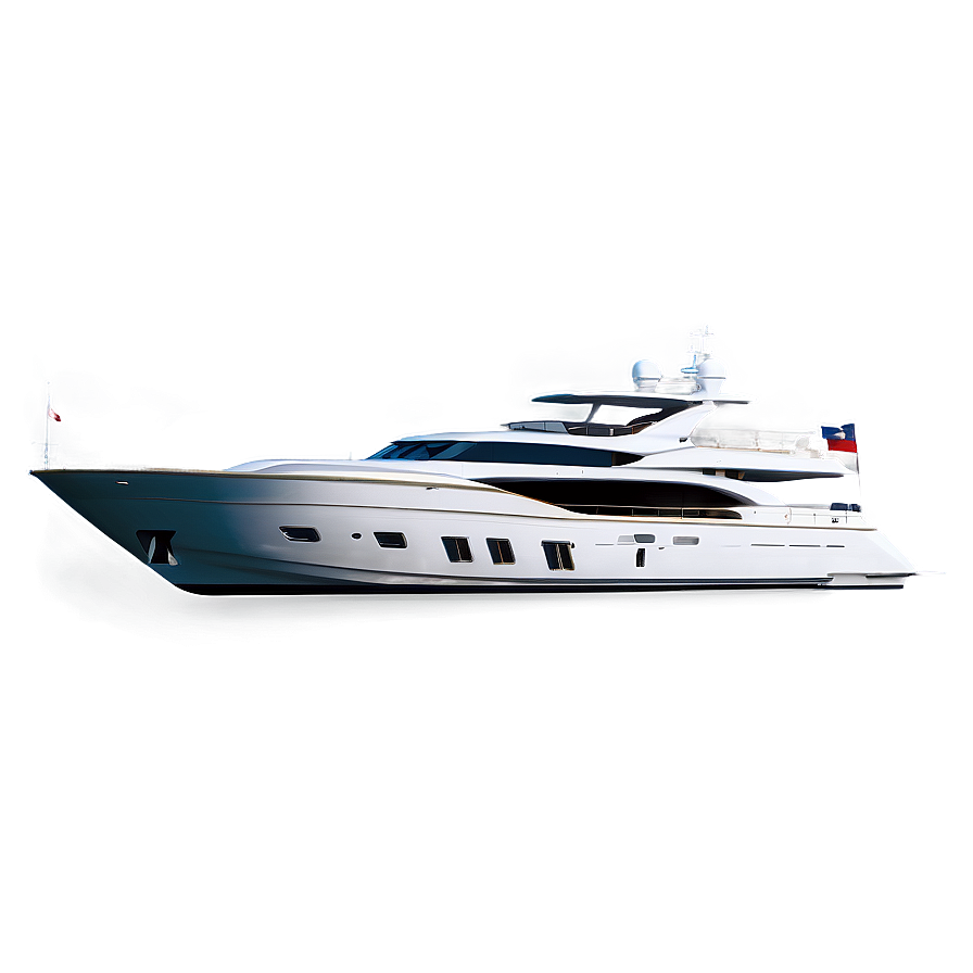 Yacht In Mediterranean Sea Png 2 PNG