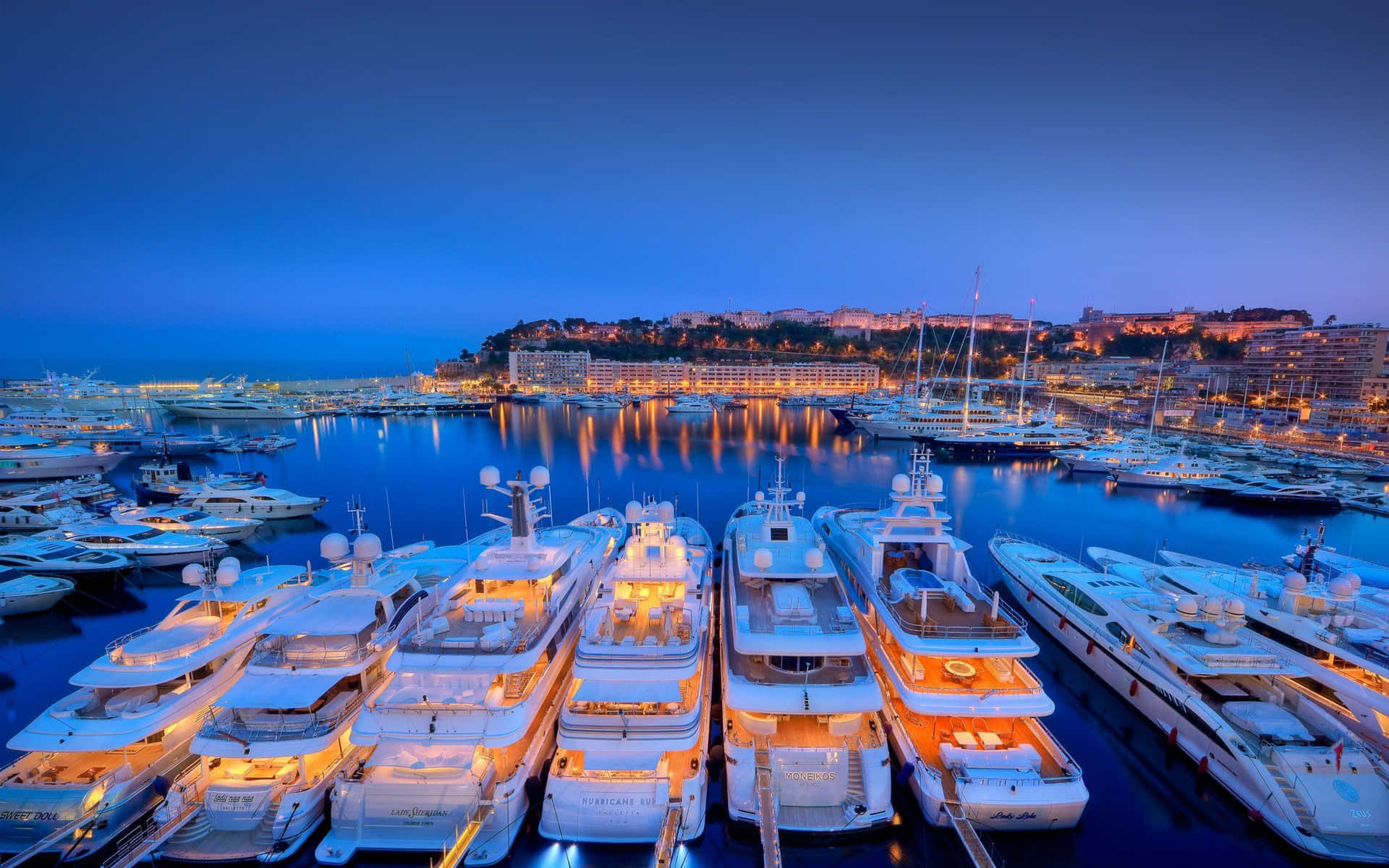Luxury Yacht in the Mediterranean Sea