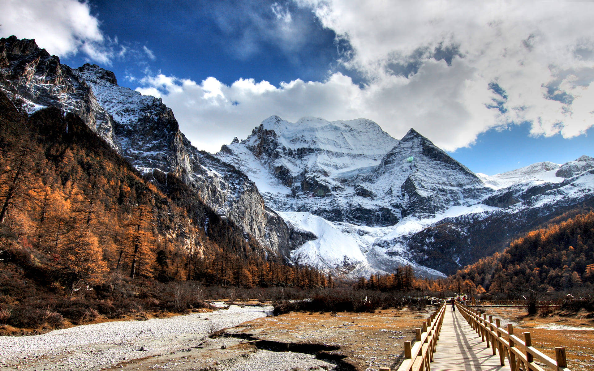 Yading Nature Reserve Snow Mountain Wallpaper