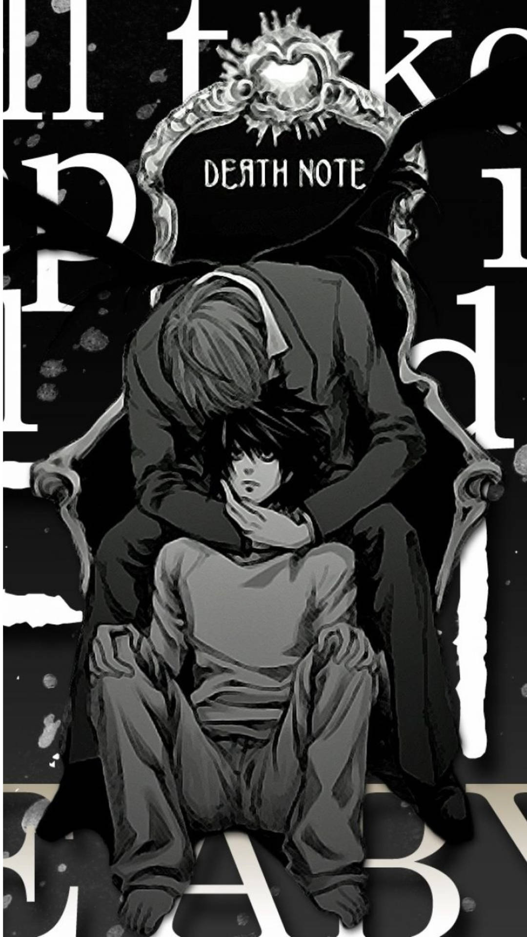 Download Yagami And L Death Note Iphone Wallpaper 