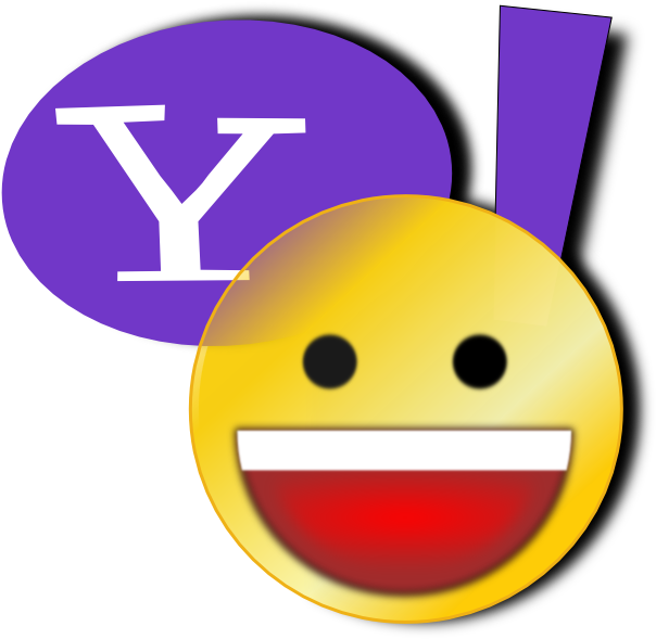 Yahoo Logoand Emoticon PNG