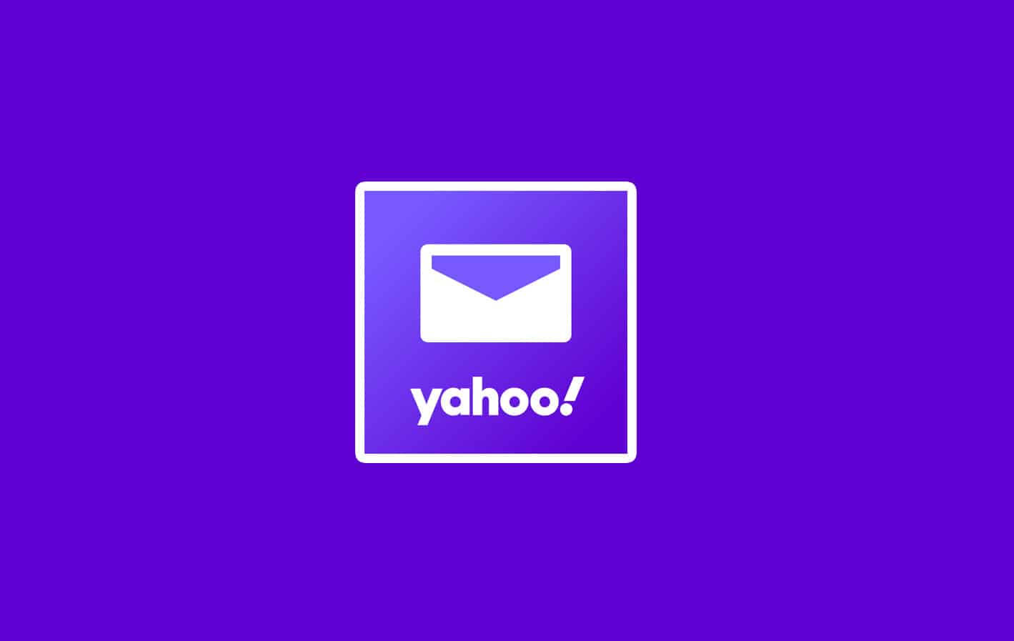 Yahoo Mail Application Icon Wallpaper
