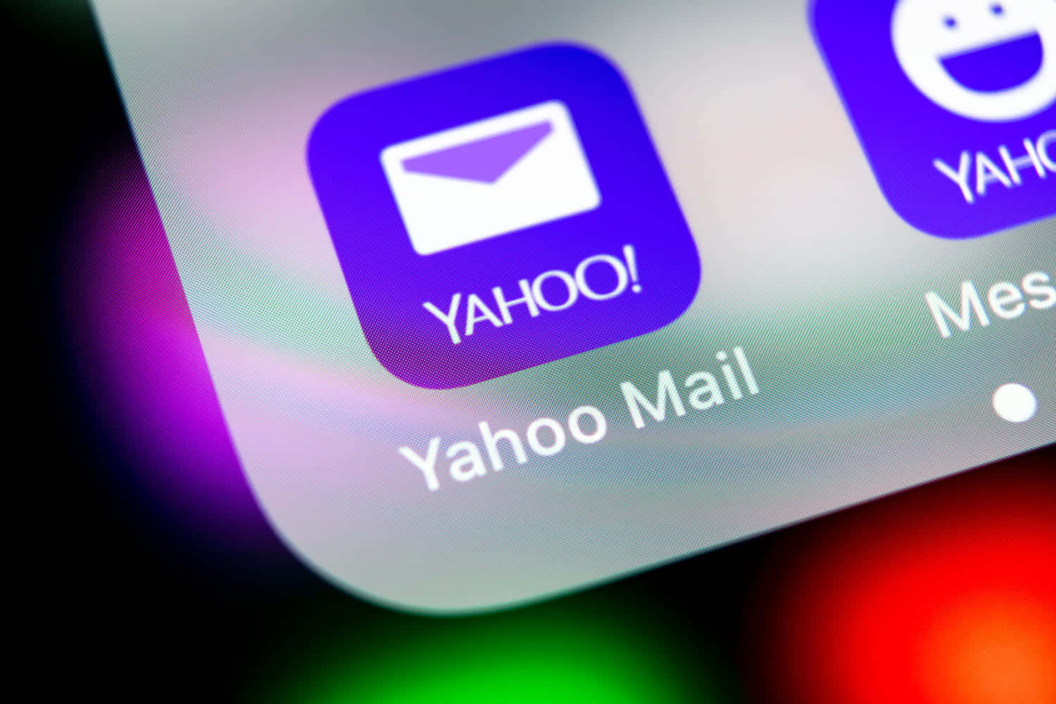 The Yahoo Logo on a Crisp White Background