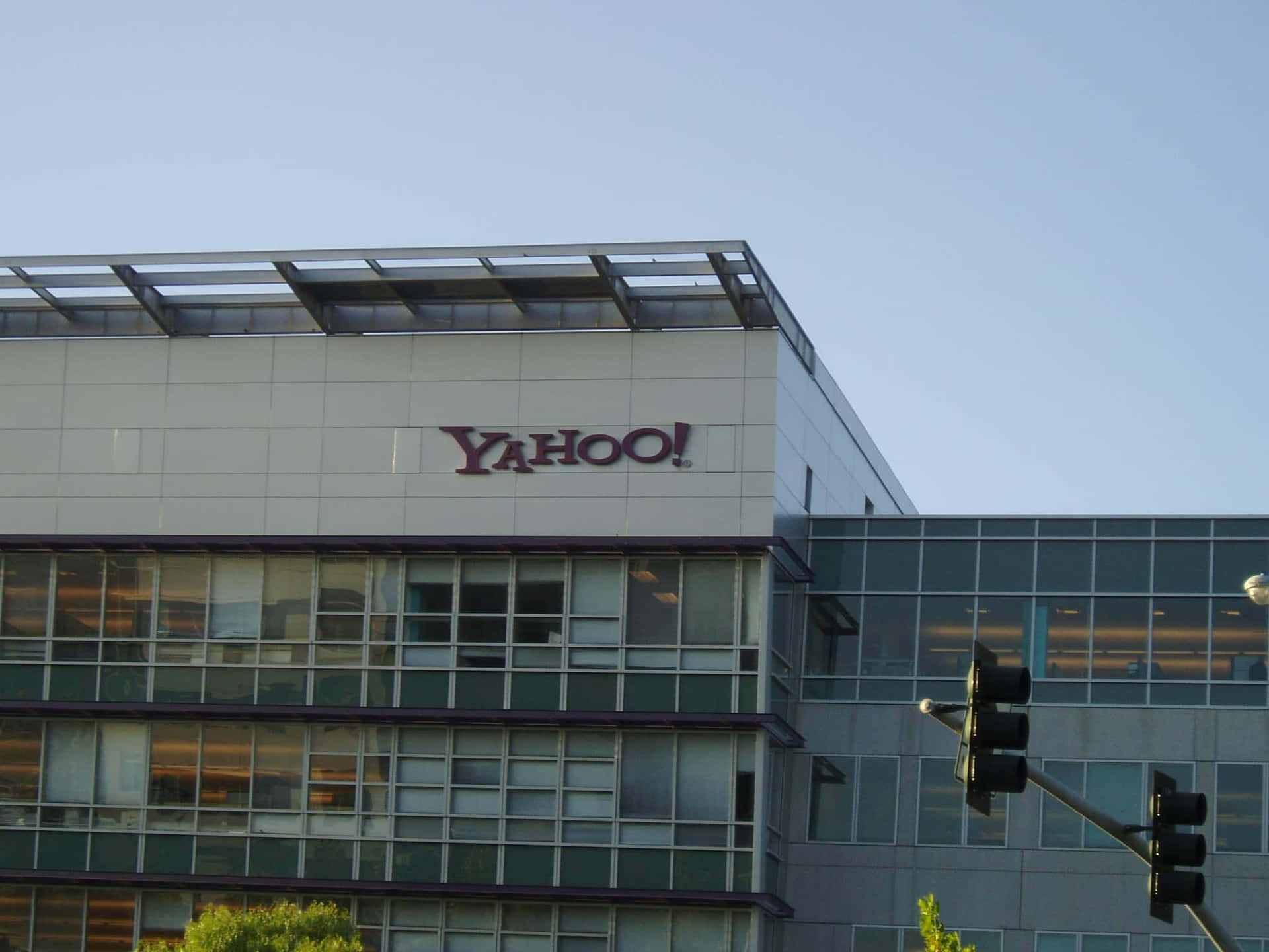 Denikoniska Yahoo-logotypen.