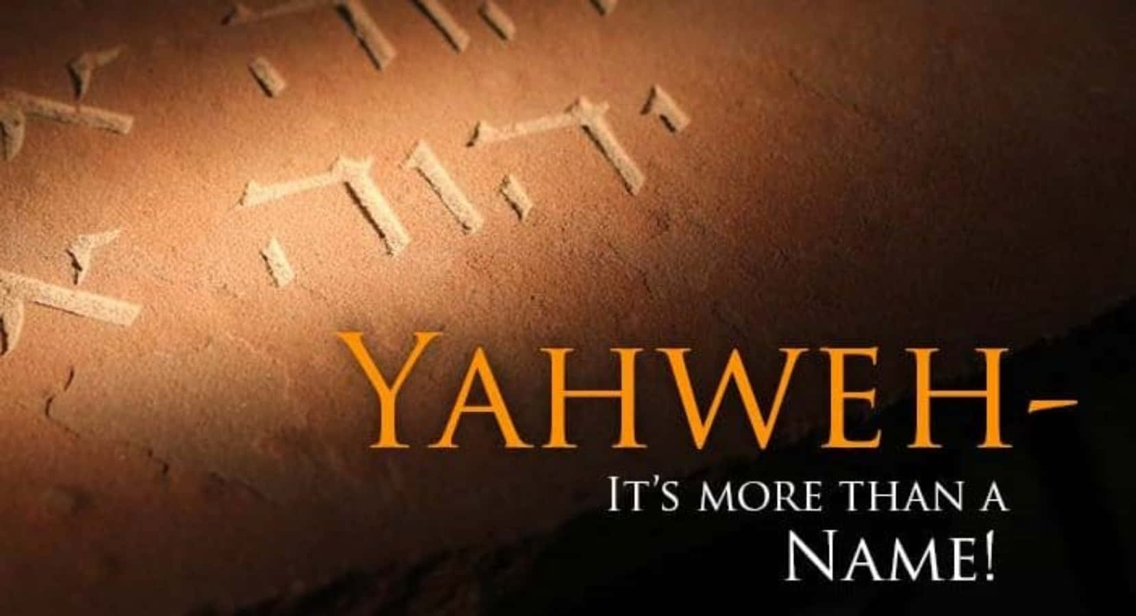Worship Yahweh