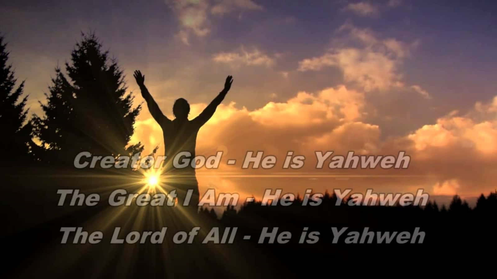 Looking Up To Yahweh