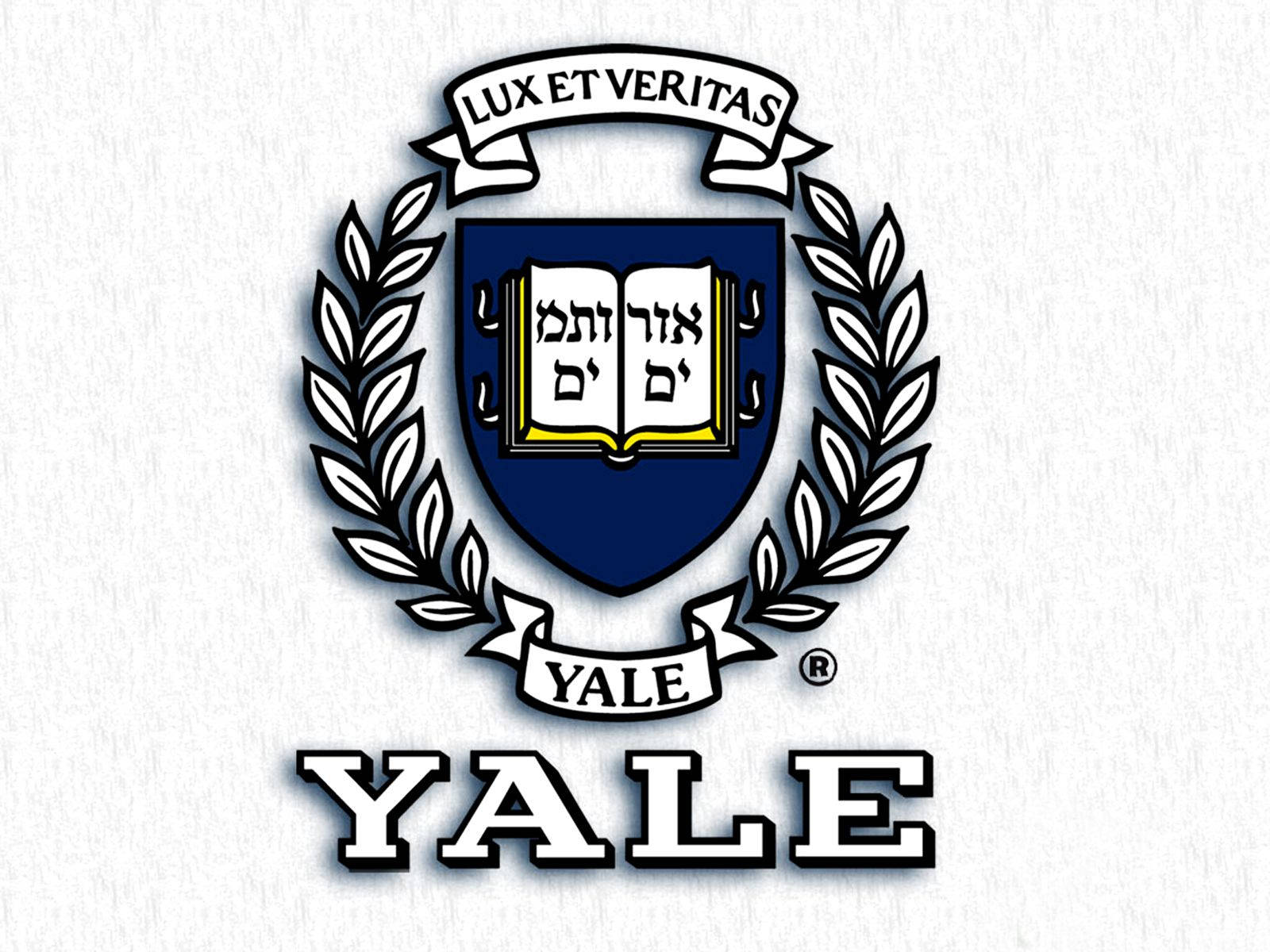 Yaleuniversity Vollständiges Logo Wallpaper