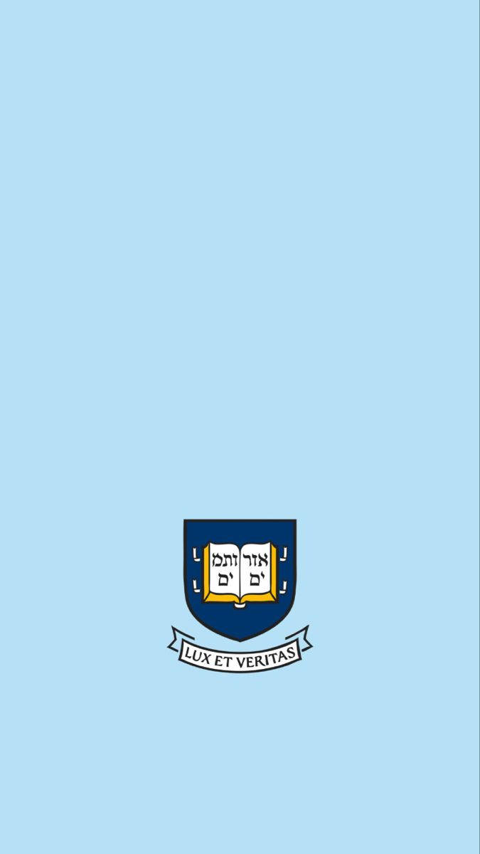 Logotipotradicional Da Universidade De Yale. Papel de Parede