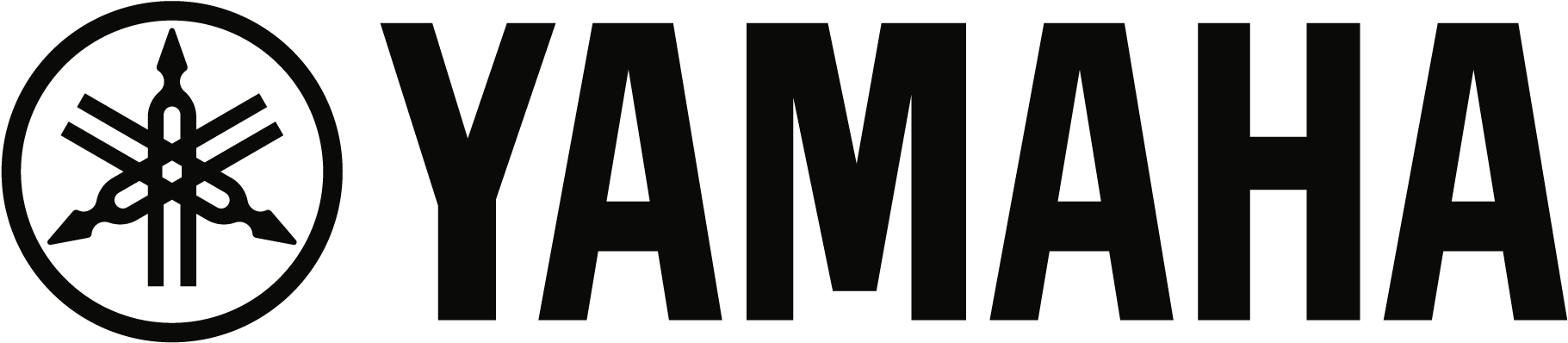 Yamaha Logo Blackand White PNG