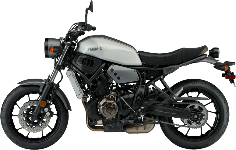 Yamaha Motorcycle Profile View PNG