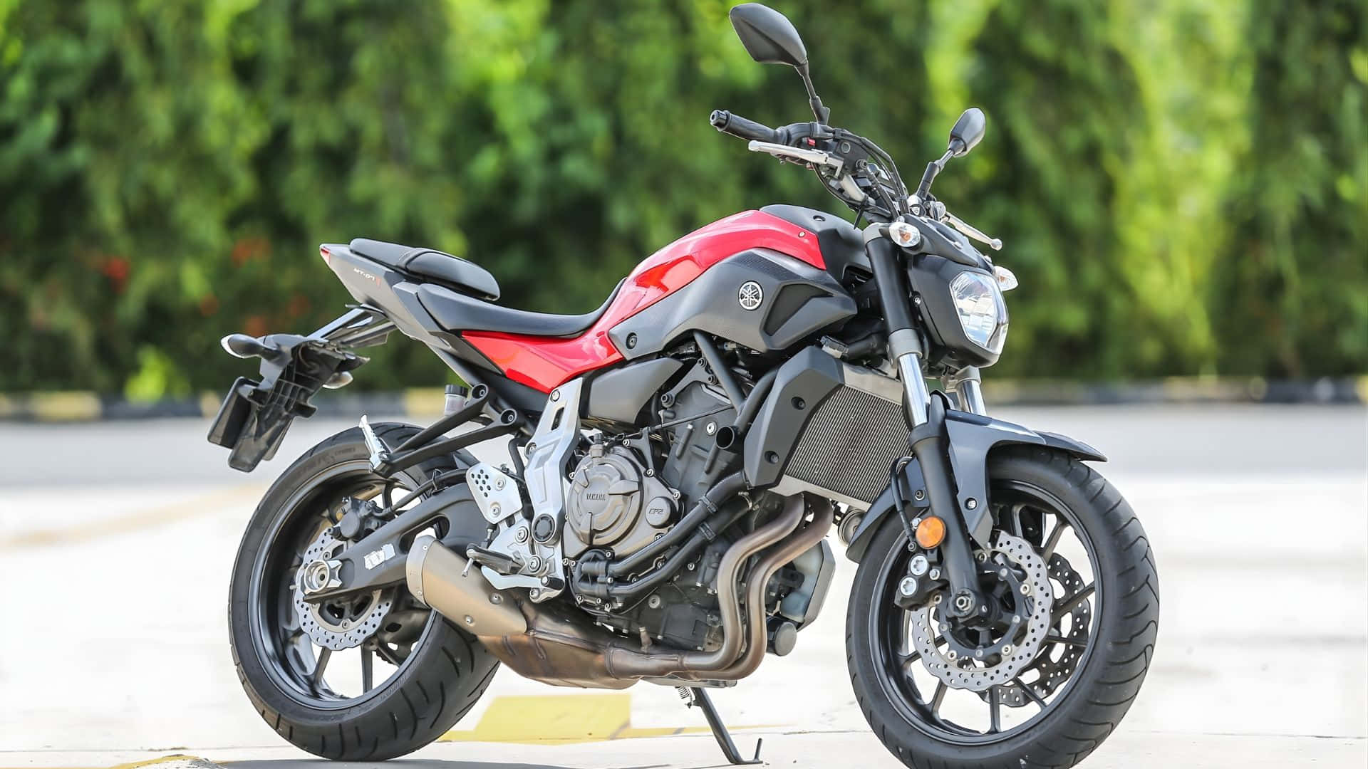 Motocicleta Yamaha Mt 07 Fondo de pantalla