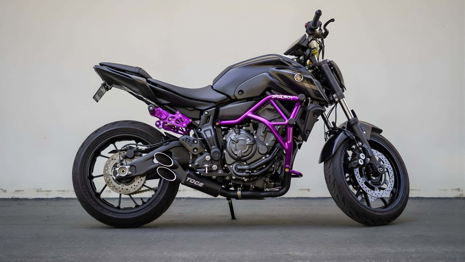 Motocicleta Yamaha Mt 07 Fondo de pantalla