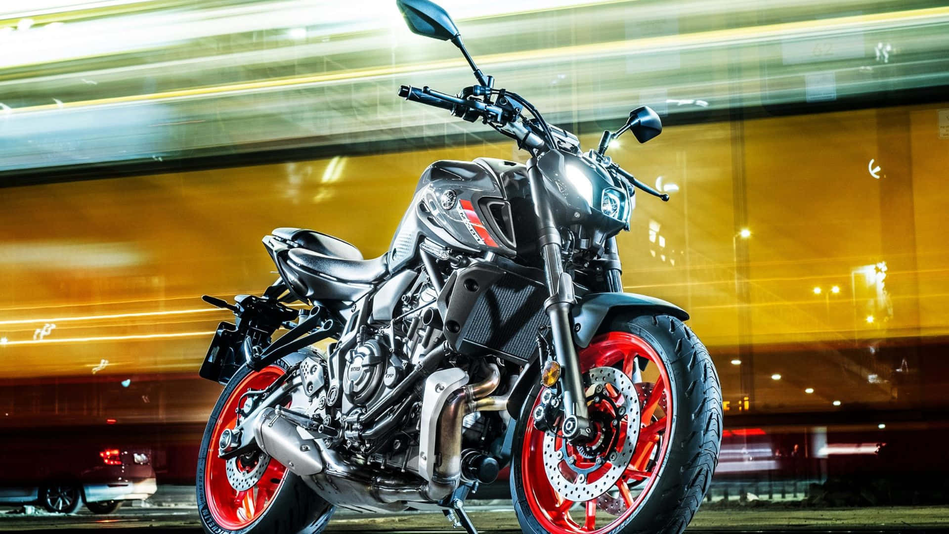 Motocicleta Yamaha Mt 07 Fondo de pantalla