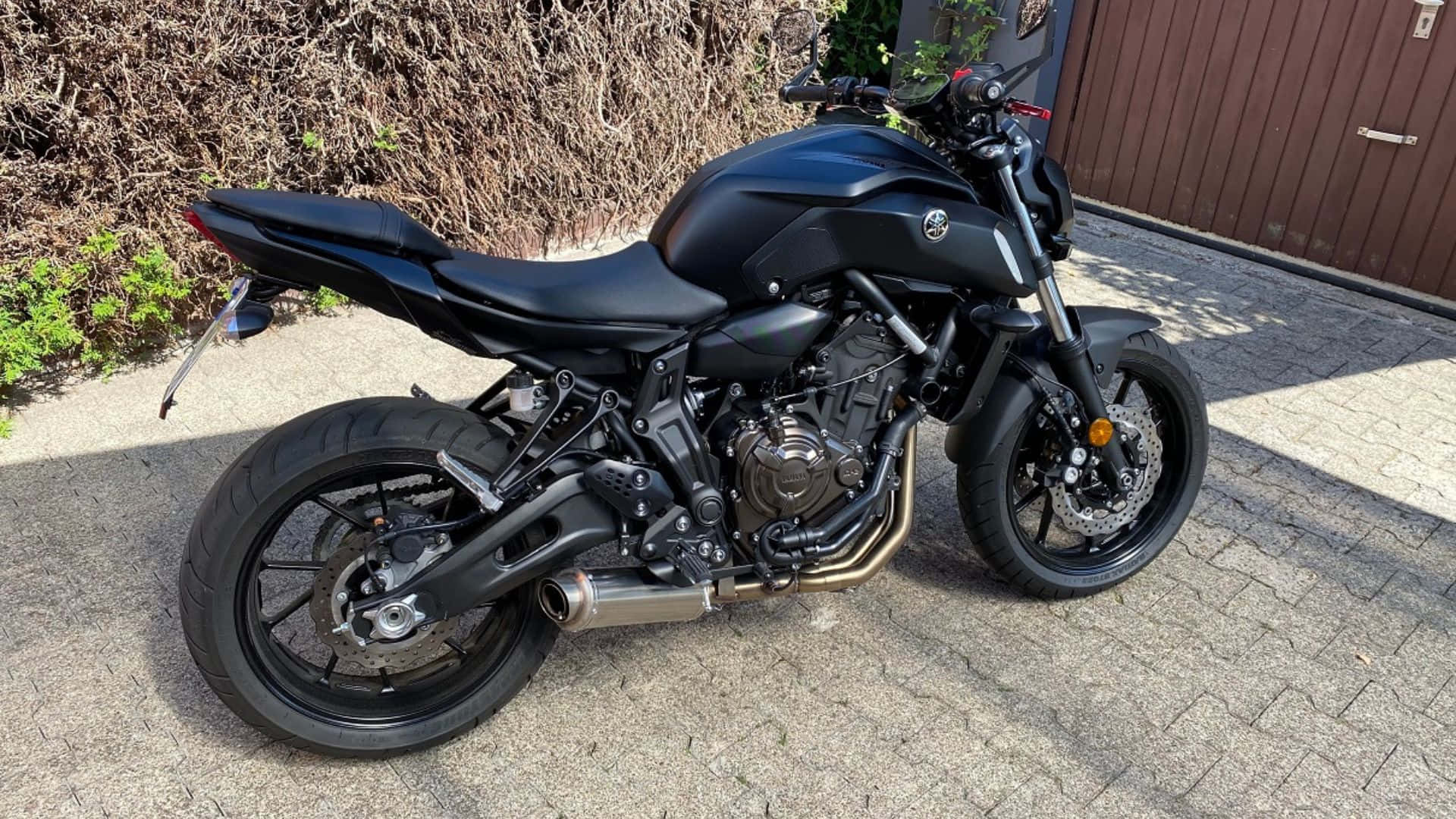 Motocicleta Yamaha Mt 07 Fondo de pantalla