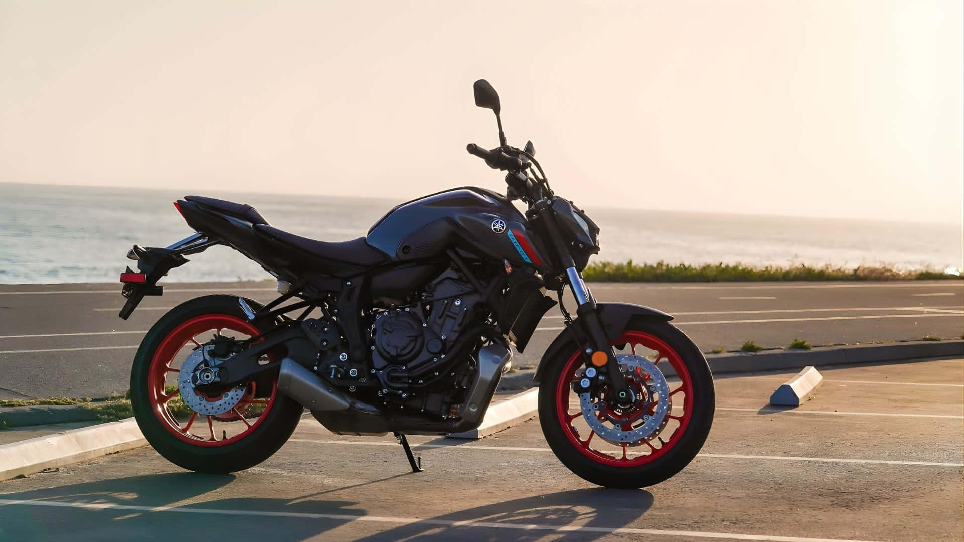 Motocicleta Yamaha Mt 07 Fondo de pantalla